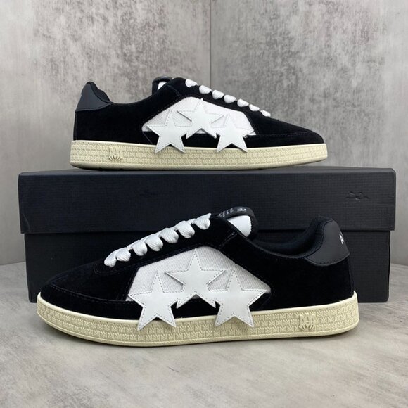 Amiri Men's Black Contrast Star Patch Sneakers - Picture 9 of 9